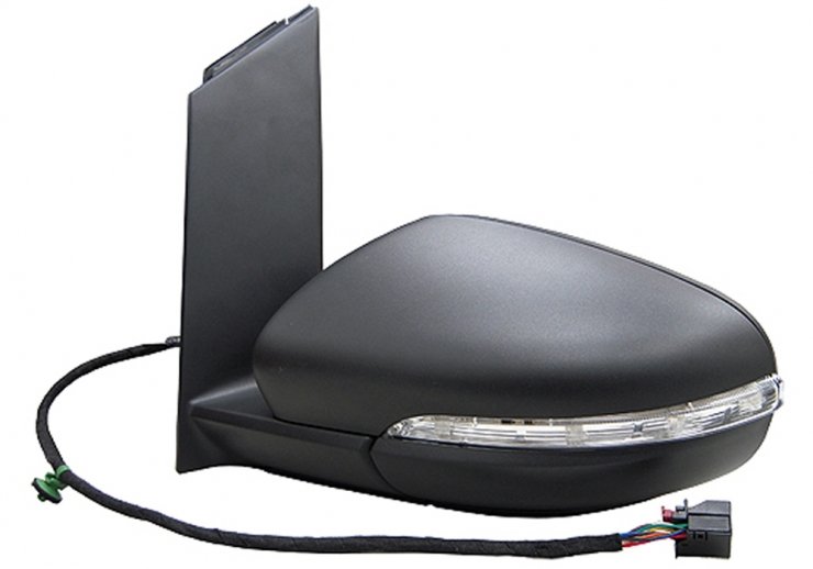 Acessar a peça Espelho retrovisor elétrico esquerdo, asférico, aquecido, com indicador (6 pinos)