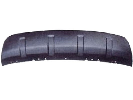 Acessar a peça Spoiler central para choques frente preto