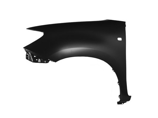 Acessar a peça Guarda lama frente esquerda com buraco piloto sem buracos aba guarda lama