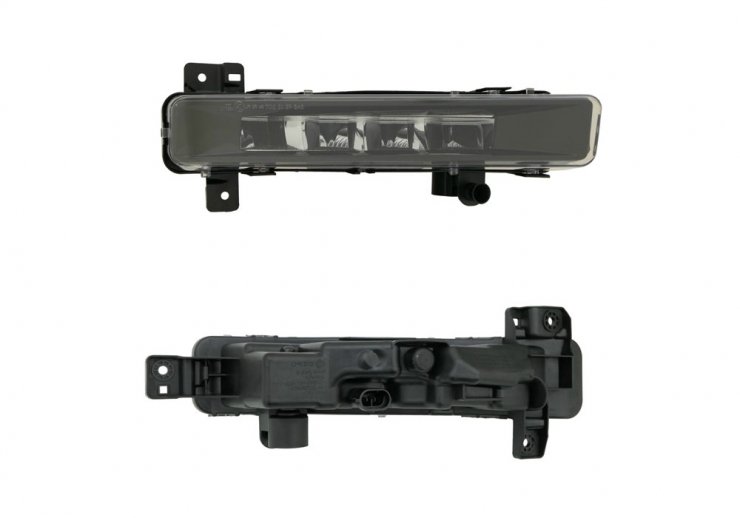 Acessar a peça Farol de nevoeiro direita, preta, LED