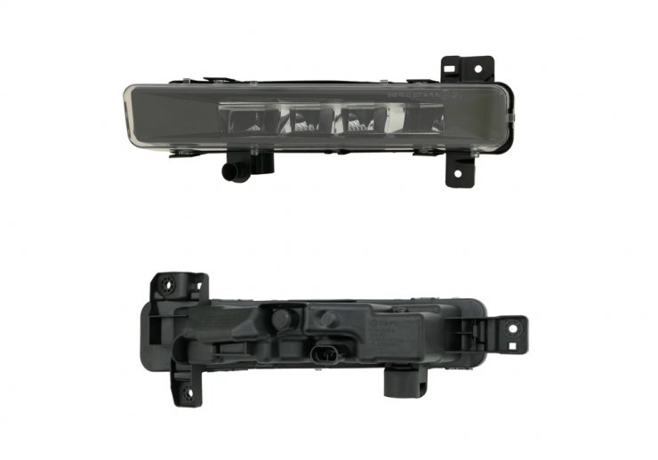 Acessar a peça Farol de nevoeiro esquerda, preta, LED