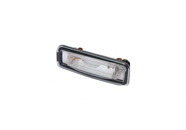 Acessar a peça Luz de matrícula reversível, com lâmpada