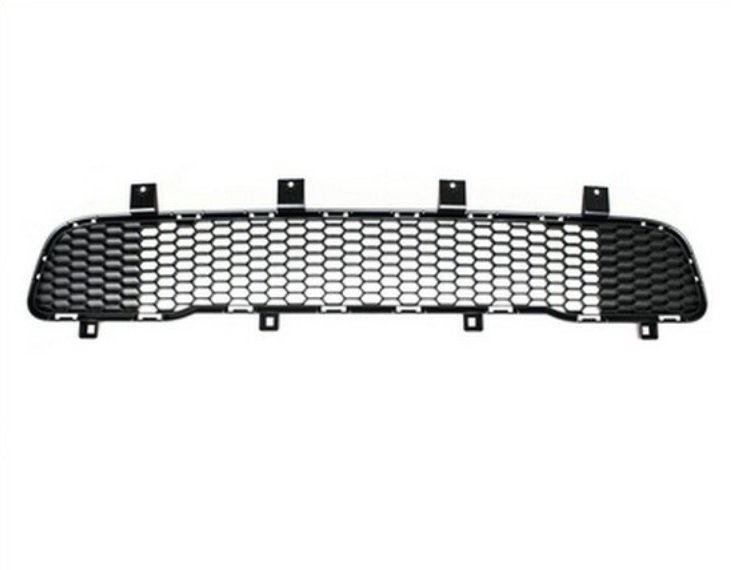 Acessar a peça Grelha central do para choques frente, preto