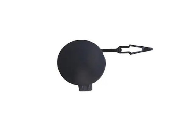 Acessar a peça Tampa do gancho traseiro, preto brilhante