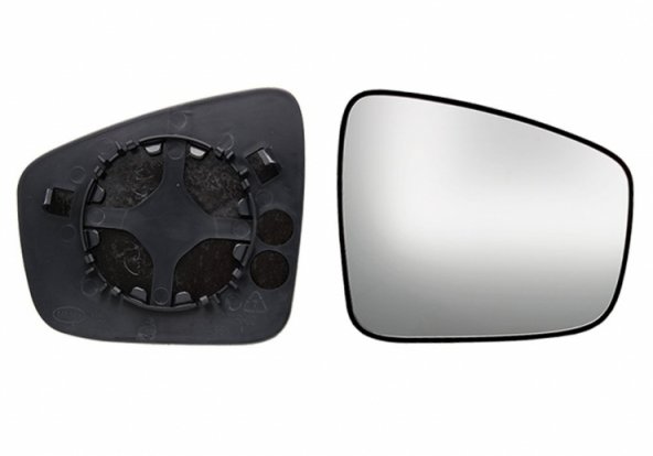 Acessar a peça Vidro + suporte do espelho retrovisor direito, convexo, aquecido (2 pinos)