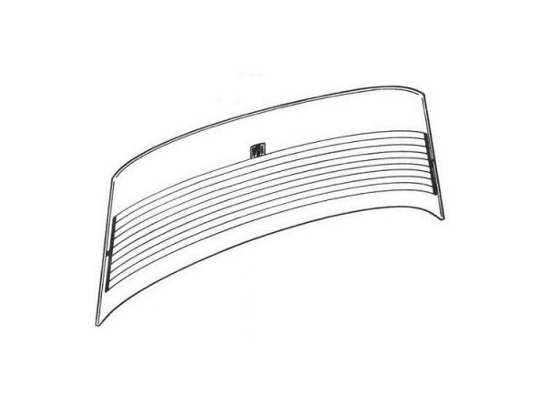 Acessar a peça Vidro traseiro esquerdo escurecido cinza com desembaçamento [2 ptas] + furo