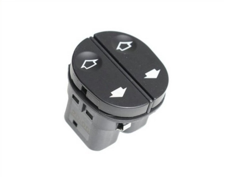 Acessar a peça Painel 2 interruptores do elevador do vidro porta frente esquerda (8 pinos)