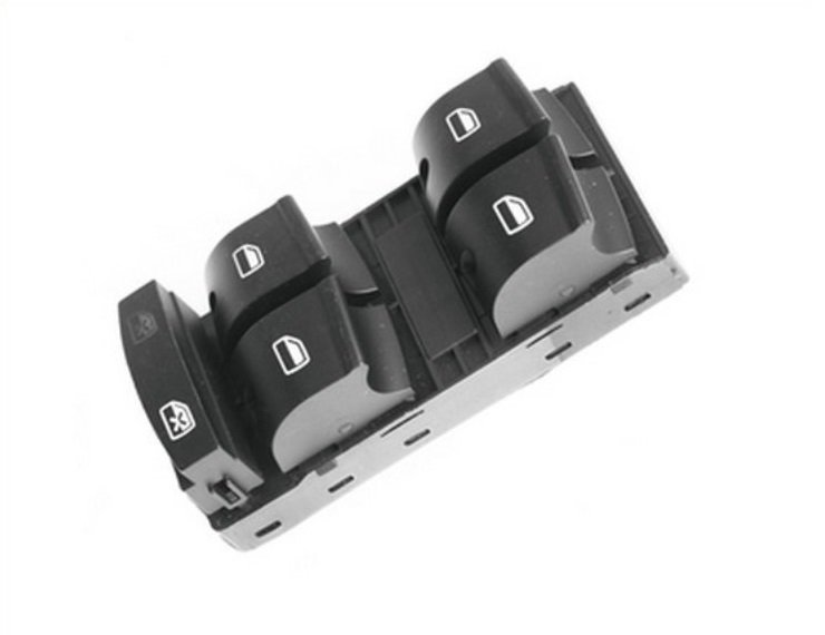 Acessar a peça Painel de 4 interruptores do elevador vidro elétrico dianteiro esquerdo (10 pinos)