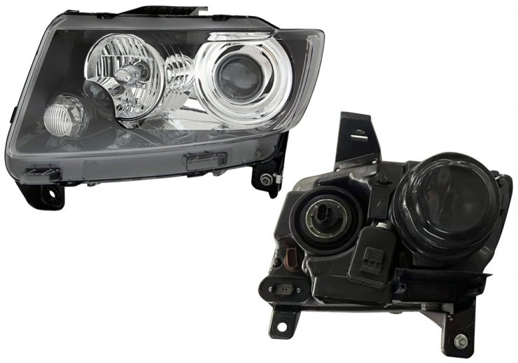 Acessar a peça Farol elétrico direito, H9 (motor)