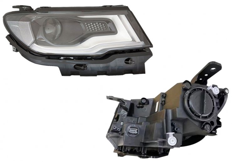 Acessar a peça Farol elétrico direito, LED, HB3 (motor)