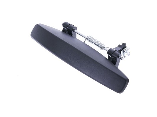 Acessar a peça Puxador porta frente esquerda preta rugosa