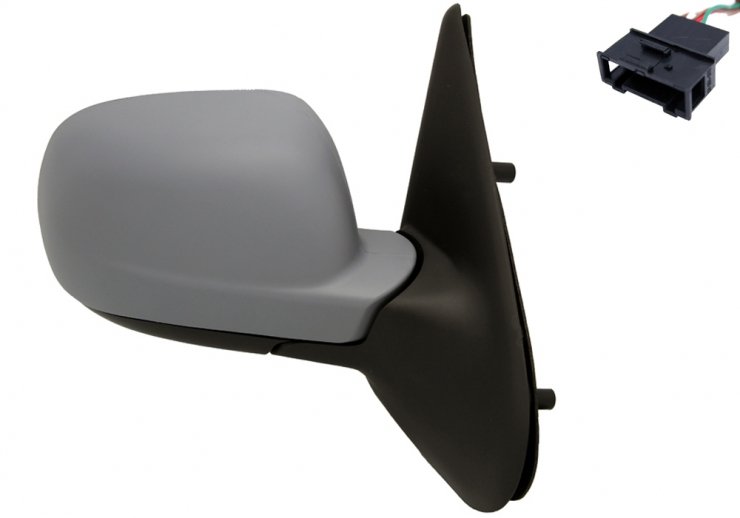 Acessar a peça Espelho direito eletrico, convexo, termico, preparado, modelopequeno