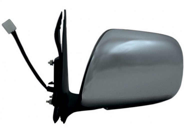 Acessar a peça Espelho retrovisor elétrico esquerdo, convexo, cromado