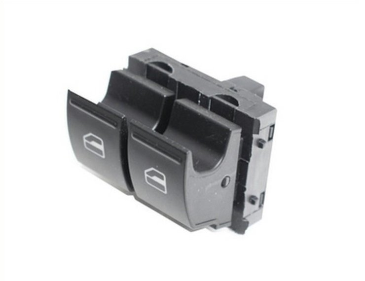 Acessar a peça 2 interruptores do elevador do vidro dianteiro esquerdo, luzes verdes (4 pinos)