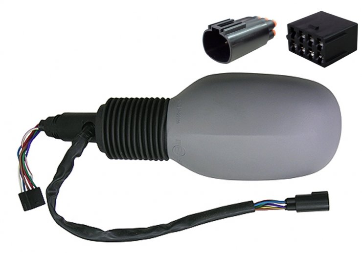 Espelho retrovisor elétrico reversível, convexo, aquecido, preparado (6 pinos-7 pinos) FORD-KA pour FORD KA  pour FORD KA