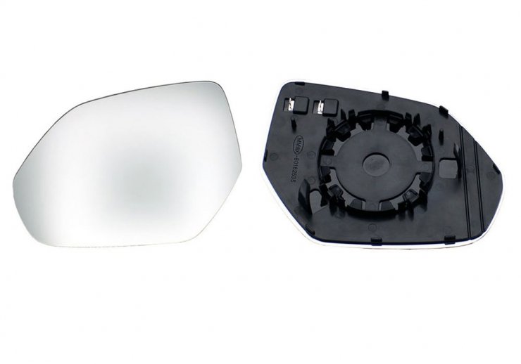 Acessar a peça Vidro + suporte do espelho retrovisor esquerdo, convexo, aquecido (2 pinos)