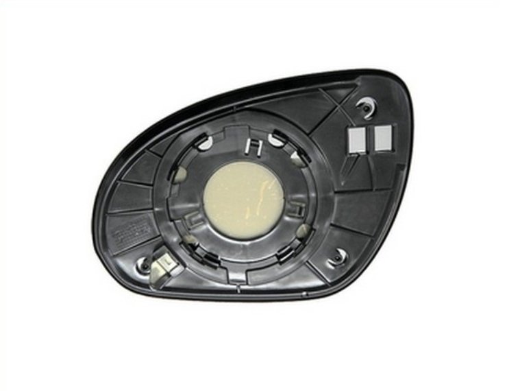 Acessar a peça Vidro + suporte do espelho retrovisor direito, asférico, cromado