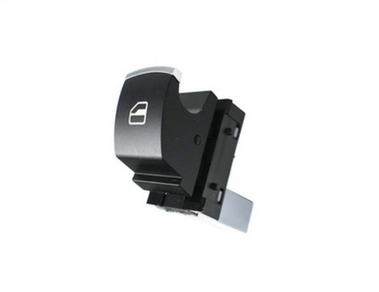 Interruptor do vidro elétrico dianteiro direito, traseiro esquerdo/direito, rebordo cromado (3 pinos) ACCESSOIRES CAMION-GUARDALAMAS E CALÇOS pour VOLKSWAGEN EOS  pour VOLKSWAGEN EOS