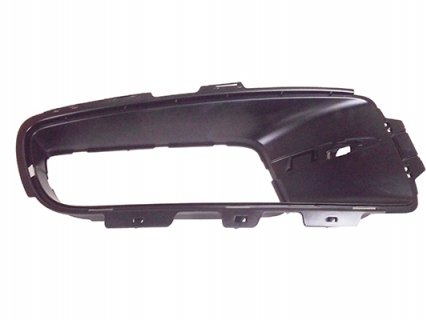 Acessar a peça Quadro grelha esquerda para choques frente preto liso