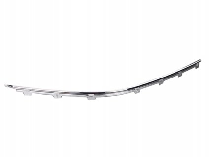 Acessar a peça Friso direita para choques frente cromada