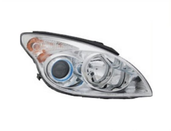 Acessar a peça Farol elétrico direito, cromado, H1+H7 (Motor)