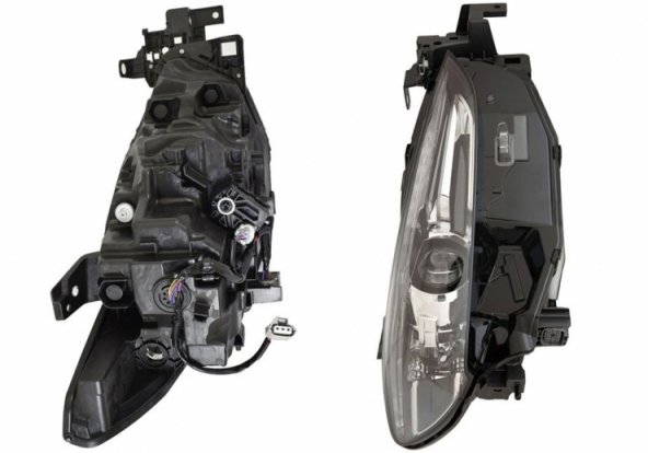 Acessar a peça Farol elétrico direito, LED+LED (Motor)