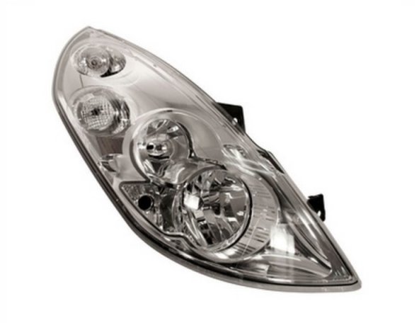 Acessar a peça Farol elétrico direito, H1+H7 (motor)