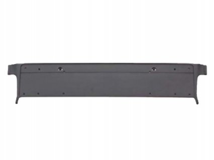 Acessar a peça Porta-matriculas para choques frente para friso largura