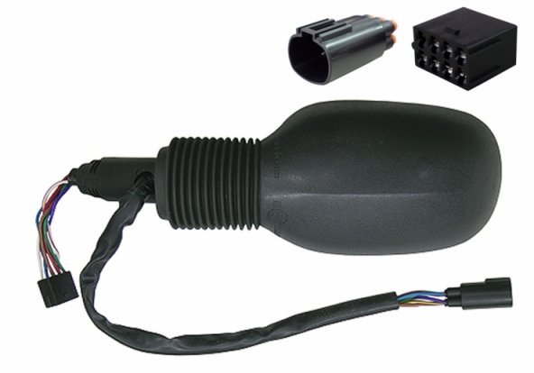 Acessar a peça Espelho retrovisor elétrico reversível, convexo, aquecido (6 pinos-7 pinos)