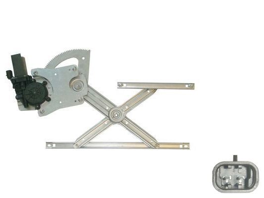 Acessar a peça Elevador vidro frontal direito eletrico com motor não confort 4 portas 2 pins