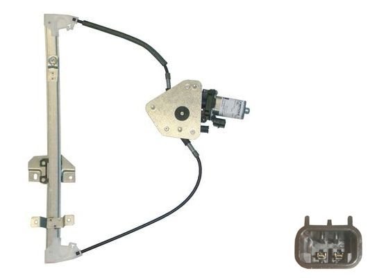 Acessar a peça Elevador vidro frontal esquerdo eletrico com motor não confort 2 portas 2 pins