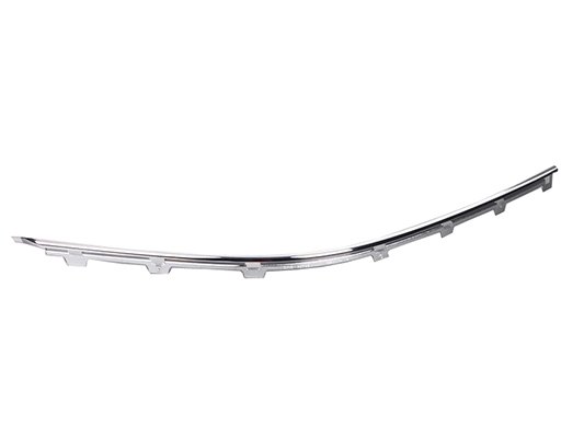 Acessar a peça Friso direita para choques frente cromada