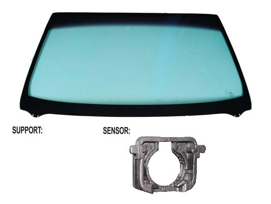 Acessar a peça Para-brisas verde acustico serigrafia sensor chuva/luz frisosuperior/inferior janela