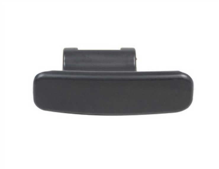 Acessar a peça Puxador porta corrediça esquerda preta (somente puxador)