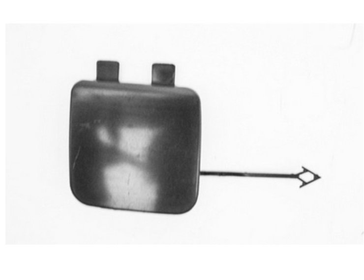 Acessar a peça Tampa do gancho traseiro preparada