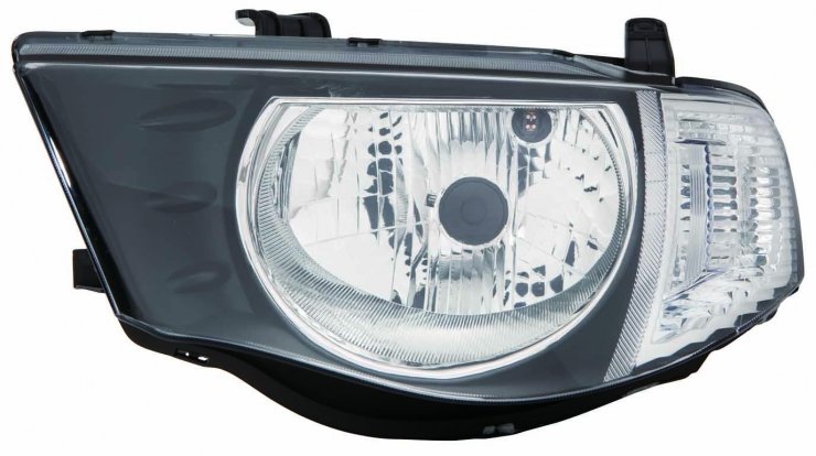 Farol elétrico direito, H4 (cabina simples) (a partir de 2010) MITSUBISHI-L200 PICK-UP (KAT-KBT) pour MITSUBISHI L200  pour MITSUBISHI L200