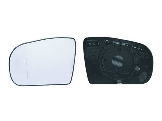 Acessar a peça Vidro com suporte esquerdo asferico, azul