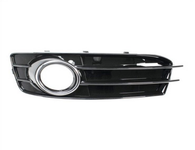 Acessar a peça Grelha do para choques esquerdo, preta, farol de nevoeiro (S-Line)