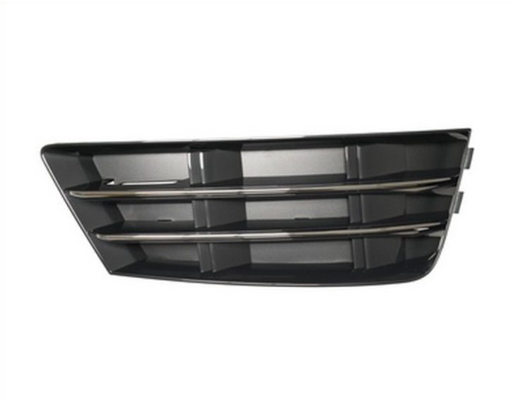Acessar a peça Grelha do para choques direito, preta, moldura cromada