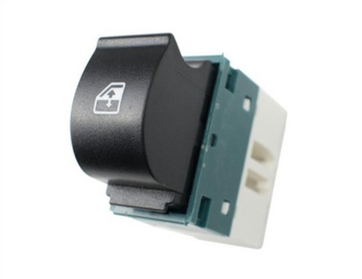 Acessar a peça Interruptor do vidro elétrico dianteiro esquerdo, preto (5 pinos)