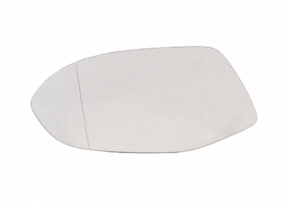 Acessar a peça Vidro + suporte do espelho retrovisor direito, convexo, aquecido Acessar a peça Vidro + suporte do espelho retrovisor direito, convexo, aquecido