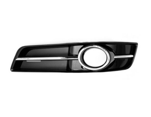 Acessar a peça Grelha do para choques esquerdo, preta, farol de farol nevoeiro