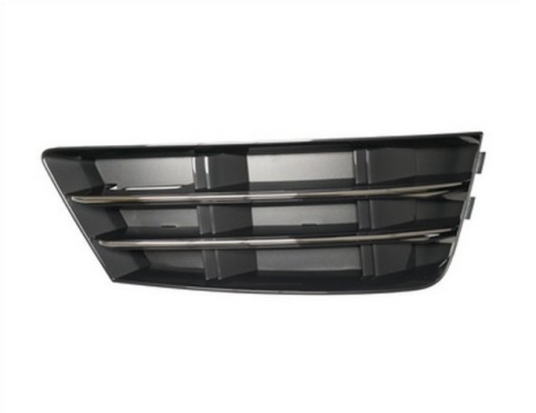 Acessar a peça Grelha do para choques direito, preta, moldura cromada
