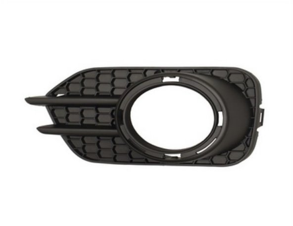 Acessar a peça Grelha do para choques direito, preto, luz nevoeiro, friso (Sport)