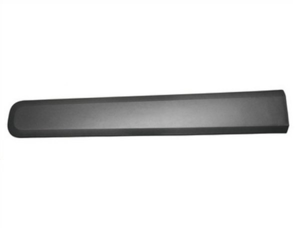 Acessar a peça Friso porta frente esquerda, preta, com clipes