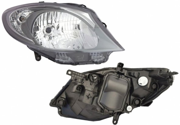 Acessar a peça Farol elétrico direito, H4 Acessar a peça Farol elétrico direito, H4