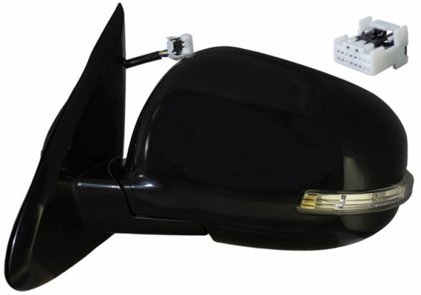 Acessar a peça Espelho retrovisor elétrico esquerdo, convexo, aquecido, preparado, rebatível, com indicador (9 pinos) Acessar a peça Espelho retrovisor elétrico esquerdo, convexo, aquecido, preparado, rebatível, com indicador (9 pinos)