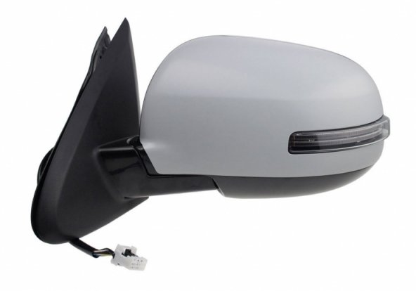 Acessar a peça Espelho retrovisor elétrico esquerdo, convexo, aquecido, preparado, rebatível, com indicador (9 pinos) (a partir de 2018)