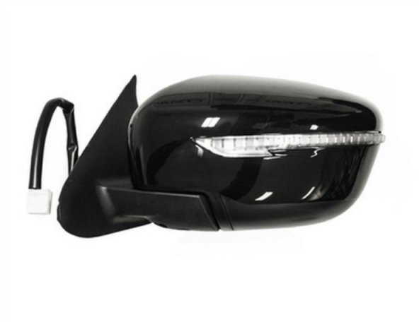 Acessar a peça Espelho retrovisor elétrico esquerdo, preto, aquecido, com indicador, convexo