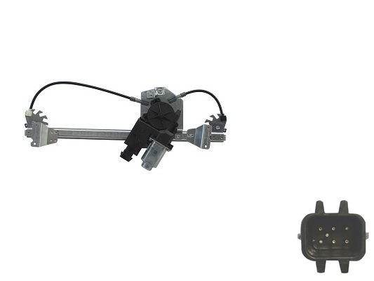 Acessar a peça Elevador vidro traseiro esquerdo eletrico com motor confort4 portas 7 pins